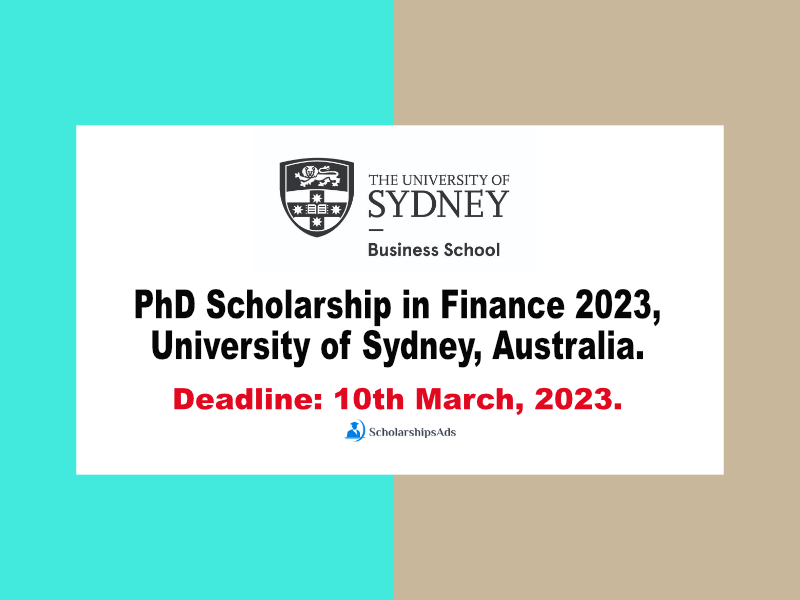 australian phd scholarship 2023